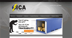 Desktop Screenshot of icacontrol.com